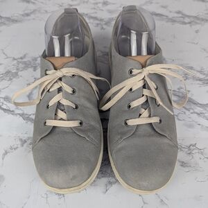 Dansko Renae Blue Leather Sneakers Size 42 (Equal To Size 11.5-12)